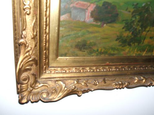L. Pasini, importante dipinto a olio del 1925 - Foto 3