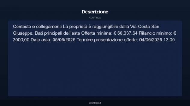 Immobile in asta di 198 m² in vendita a Pompeiana - Foto 4