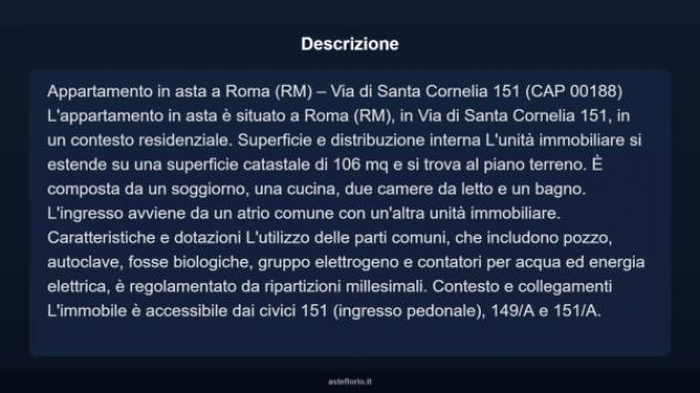 Immobile in asta di 106 m² in vendita a Roma - Foto 3