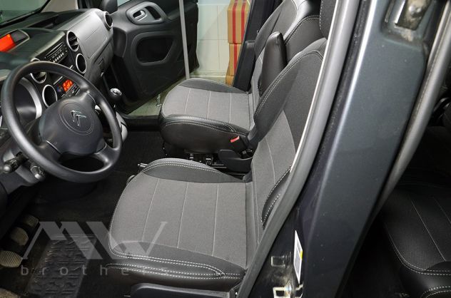 Coprisedili Fodere su misura per Citroen Berlingo 2 (2008-2018) - Foto 5