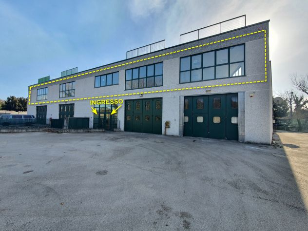 CAPANNONI POLIFUNZIONALI 675 MQ PRIMO PIANO A CALCINELLI (PU)