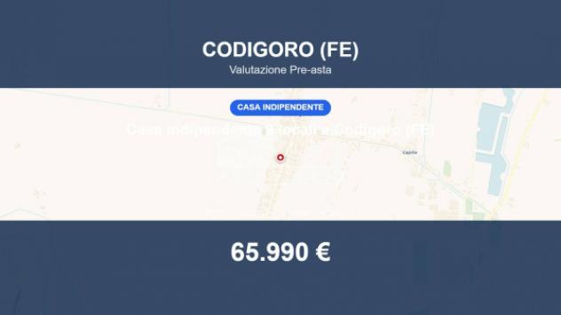 Immobile in asta di 191 m² con più di 5 locali in vendita a Codigoro