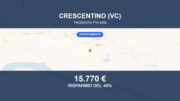 Immobile in asta di 72 m² in vendita a Crescentino
