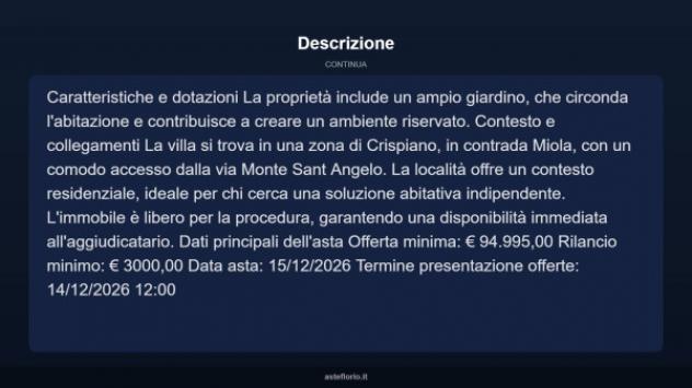 Immobile in asta di 322 m² con più di 5 locali in vendita a Statte - Foto 4