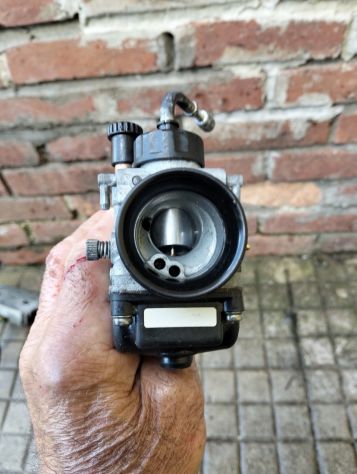 CARBURATORE DELL'ORTO PHBG 19 BS PIAGGIO ATTACCO MASCHIO CON MISCELATORE - Foto 3