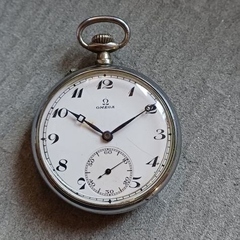 Orologio da tasca Omega vintage.