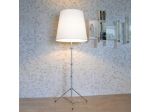 lampada da terra GILDA pallucco , paralume bianco