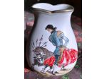 Vaso in ceramica campione vintage  torero
