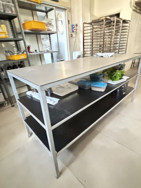 Stock Banchi in Acciaio Inox Senza Nichel – Varie Misure, Ottimo Stato - Foto 2