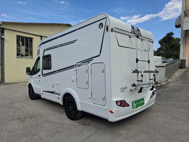 CAMPER ETRUSCO FORD SEMINTEGRALE DINETTE LETTO MATRIMONIALE GARAGE CLIMATIZZATORE FOTOVOLTAICO CAMPEGGIO USATI GENERALI 1649 - Foto 3