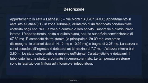 Immobile in asta di 67 m² in vendita a Latina - Foto 17