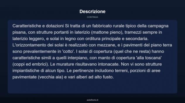 Immobile in asta di 2318 m² in vendita a San Giuliano Terme - Foto 13