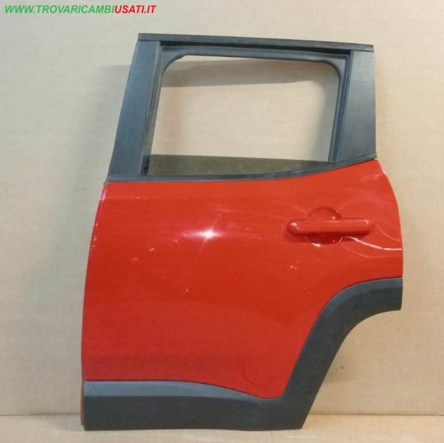 PORTA POST. S. ROSSO MET. C/ALZ. E SERR. 999-U65383 Carrozzeria  Lamierati esterni  Porte  Porta post. sx. JEEP - RENEGADE - 01-10-2014 - 01-06-2018