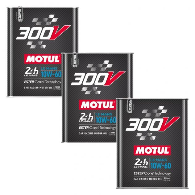 Motul 300V Le Mans 10W-60 6L Olio motore da corsa 100% sintetico