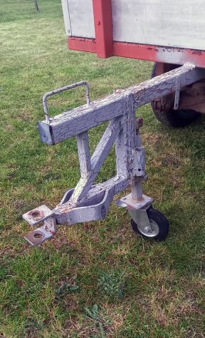 Carrello Trainato Per Motozappa Motocoltivatore O Trattore Usato - Foto 3