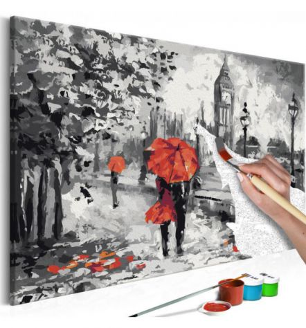 Quadro Fai Da Te 60x40 Cm. Londra N.3 ARREDALACASA Spedizione Gratis