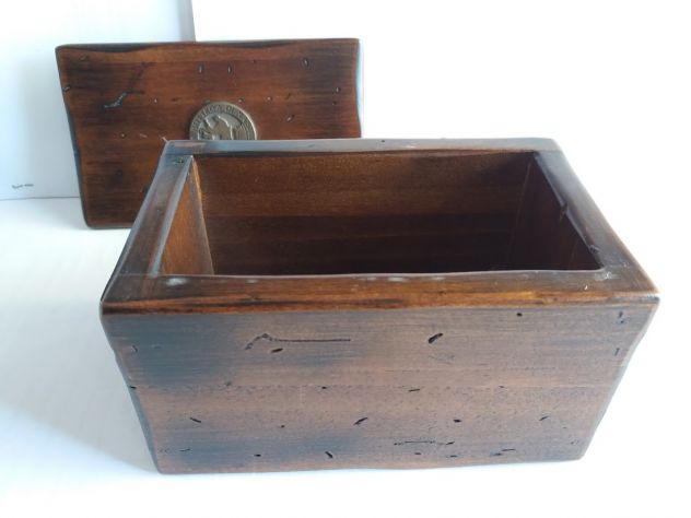 CONTENITORE LEGNO ( NOCE MASSELLO ) - Foto 3