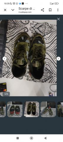 Sneaker Valentino Garavani Camouflage Usate solo 3 volte (Pari al - Foto 6
