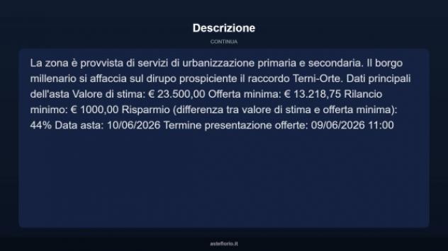 Immobile in asta di 38 m² in vendita a Narni - Foto 9