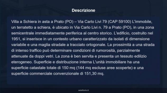 Immobile in asta di 150 m² con più di 5 locali in vendita a Prato - Foto 8