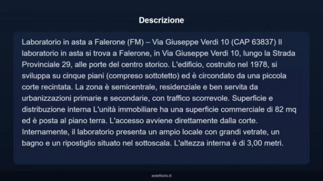 Immobile in asta di 82 m² in vendita a Falerone - Foto 4