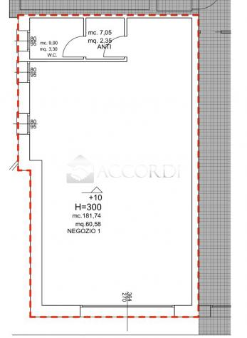 NEGOZIO di 1 vani e di 80 mq (PONZANO VENETO) rif. DN325 - Foto 11
