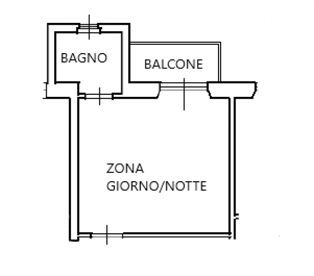 Monolocale in affitto a Milano - Foto 15