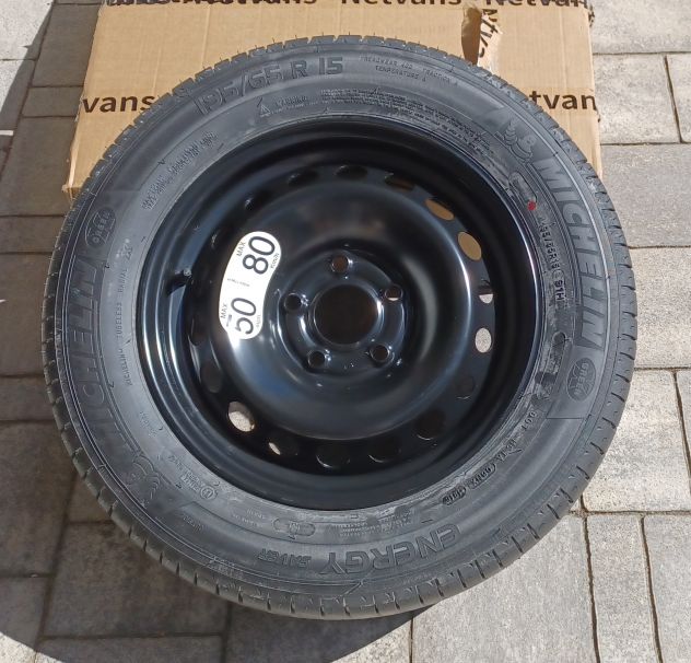 Ruotino di scorta in acciaio 195/65 R15 renault megane 2018