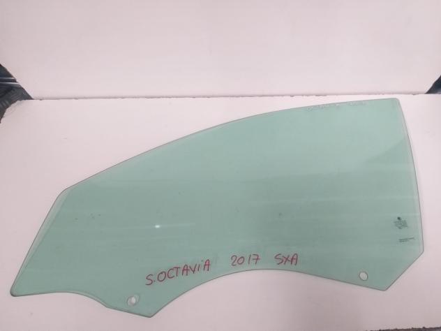 VETRO SCENDENTE ANTERIORE SINISTRO SKODA Octavia S.Wagon 5° Serie (5E5) (1620)