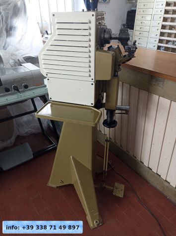 MACCHINA INCRENATRICE SUOLE SU SCARPA MONTATA - Foto 3
