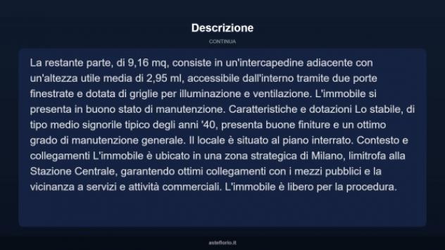 Immobile in asta di 44 m² in vendita a Milano - Foto 5