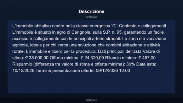 Immobile in asta di 7159 m² in vendita a Cerignola - Foto 14