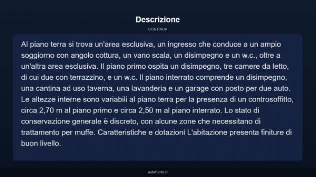 Immobile in asta di 161 m² con più di 5 locali e box auto doppio in vendita a Vicenza - Foto 17