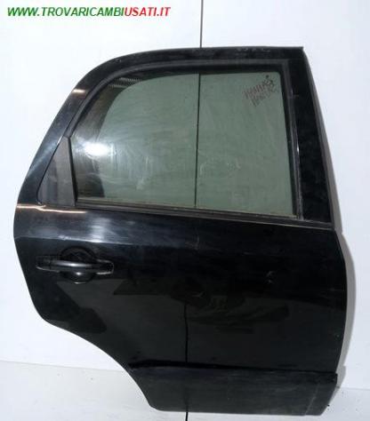 PORTA POST.D. NERO MET. AL/SE 999-U1308858 Carrozzeria  Lamierati esterni  Porte  Porta post. dx. SUZUKI - SX4 S-Cross - 01-09-2013 - 01-08-2016, SUZU