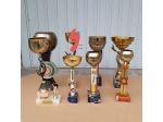 7 trofei vintage vinti a gare di pesca