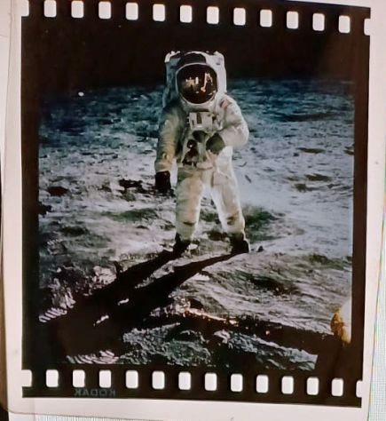 Diapositive NASA Apollo-Shuttle 6x6-Hasselblad