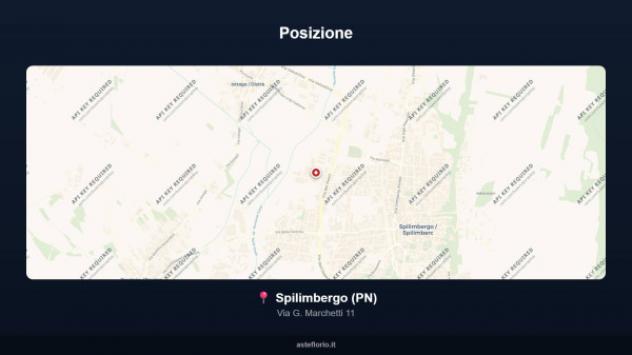 Immobile in asta di 280 m² con più di 5 locali e box auto in vendita a Spilimbergo - Foto 16