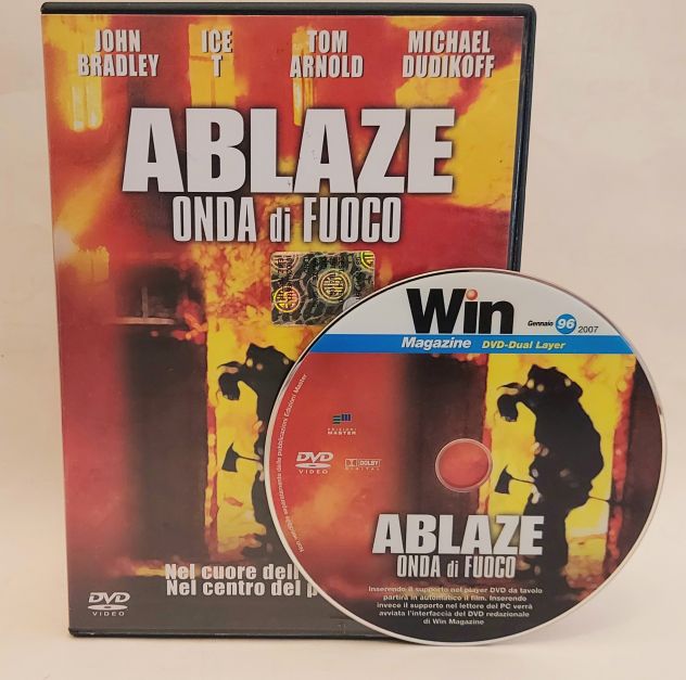 DVD Ablaze.Onda di fuoco Arnold Tom, John Bradley Eagle Pictures, 2001