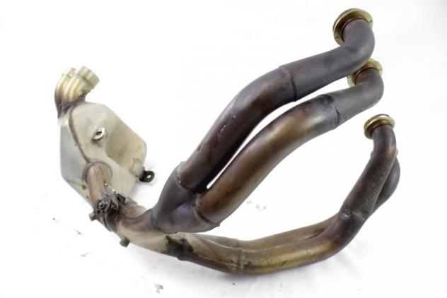MV AGUSTA BRUTALE 990 R 8000B2650 COLLETTORE DI SCARICO 09 - 12 EXHAUST MANIFOLD CON AMMACCATURA LEGGERMENTE STORTO - Foto 4