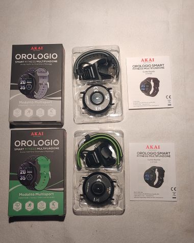 AKAI due orologi "Smart Fitness" multifunzione unisex - Foto 5