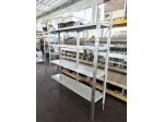scaffale per camera frigo a 4 mensole usata