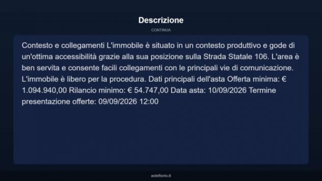 Immobile in asta di 1000 m² in vendita a Nova Siri - Foto 3