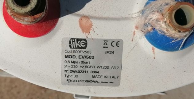 Scaldabagno Elettrico 50 litri Like EV/503 - Foto 2