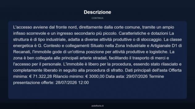 Immobile in asta di 918 m² in vendita a Recanati - Foto 4