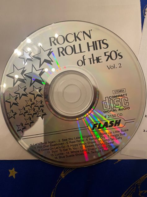 Cd Rock'n' roll hits of the 50's nr.2 + 1 in omaggio cd senza cover - Foto 6