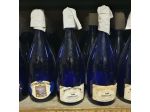 Bottiglie vuote da spumante colore blu