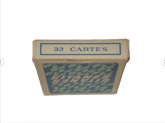 mazzo di 32 carte da gioco per poker bridge originale vintage GITANES ottimo - Foto 8