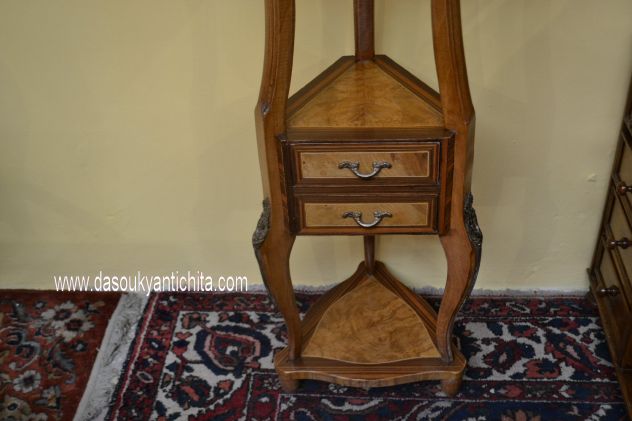 Alzatina-colonna portavaso a tre cassetti - Foto 7