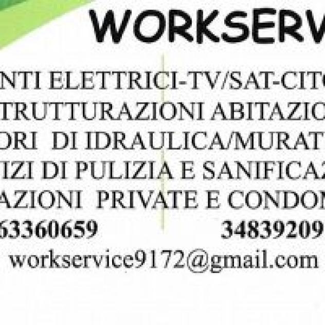 Workservice Impianti elettrici, antenne TV/SAT, ristrutturazioni, pulizie
