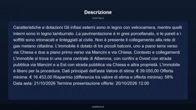 Immobile in asta di 71 m² in vendita a Alberona - Foto 14